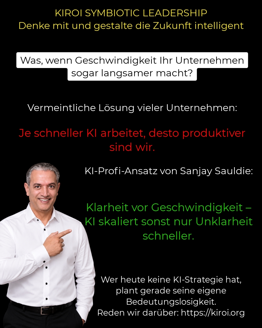 „Speed-Falle im Business: Wie zu viel Tempo Ihr Unternehmen ausbremst – und wie Sie als Führungskraft jetzt gegensteuern“