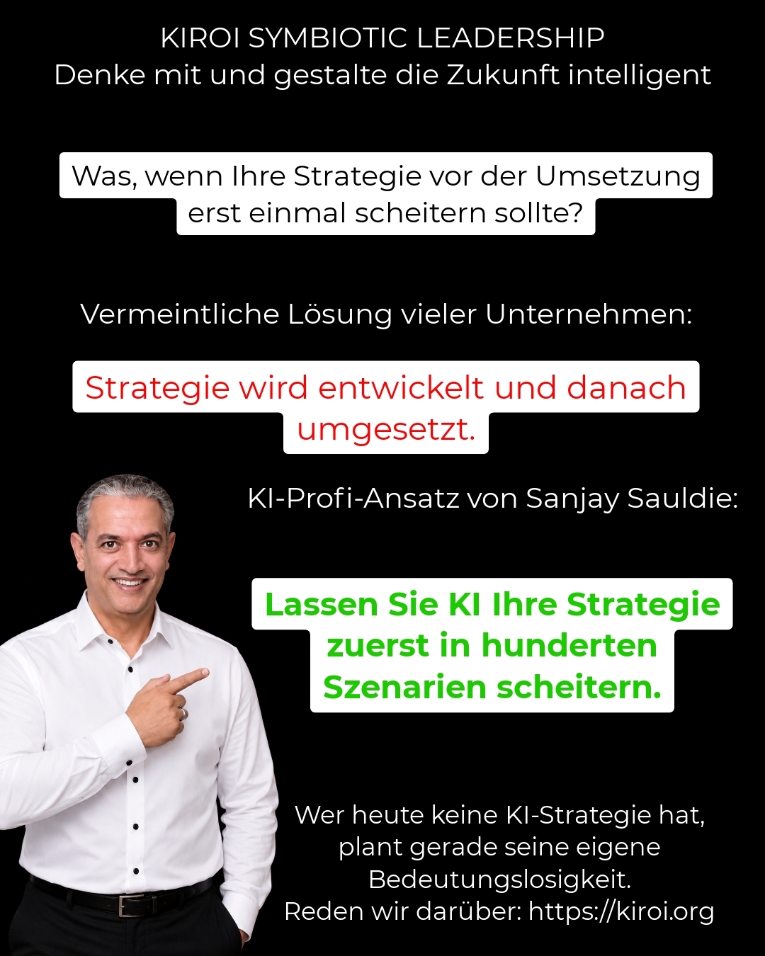 „Warum wahre Gewinner Strategien scheitern lassen – und genau damit den entscheidenden Vorsprung schaffen“