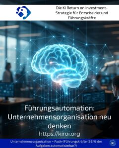 Leadership automation: Rethinking corporate organization