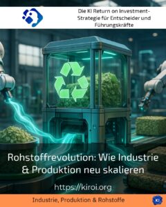 Rohstoffrevolution: Wie Industrie & Produktion neu skalieren
