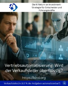 Vertriebsautomatisierung: Wird der Verkaufsleiter überflüssig?