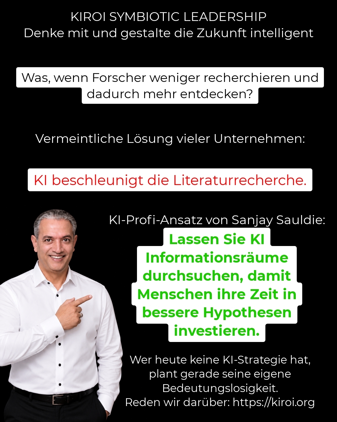 „Mehr Entdeckungen mit weniger Recherche: Warum radikal fokussierte Forschung der entscheidende Wettbewerbsvorteil für Entscheider und Führungskräfte ist“ 4.4 (666)